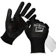 OriStout Levle 6 Cut Resistant Gloves, Anti-cut Work Gloves for Kitchen, Construction, S~XXL