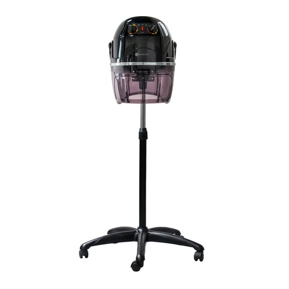 OriaII Salon Hair Dryer Professional Adjustable Height Salon Hair Styling Equipment, 1000W Black