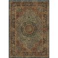 thumbnail image 1 of Orian Alexandria Area Rug 4506 Blue Rings Bulbs 6' 7" x 9' 6" Rectangle, 1 of 3
