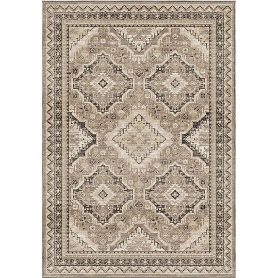 Orian Izmir Silverton Machine Woven Area Rug 7'8" X 10'10" Silverton