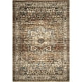 thumbnail image 1 of Orian Aria Heriz Medallion 5'3" X 7'6" Rust Floral Area Rug, 1 of 8