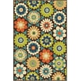 thumbnail image 1 of Orian Aruba Area Rugs - 2315 Contemporary Geometric Rings Bulbs Petals Leaves Rug, 1 of 1