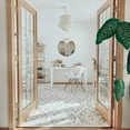 thumbnail image 1 of Orian Boucle Salvador 7'9" X 10'10" Natural Gray Damask Outdoor Rug, 1 of 9