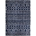 thumbnail image 1 of Orian Nardik Navy Machine Woven Area Rug 6'7" X 9'6" Navy, 1 of 2