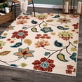thumbnail image 1 of Orian Garden Chintz Woven Olefin Area Rug, 1 of 8