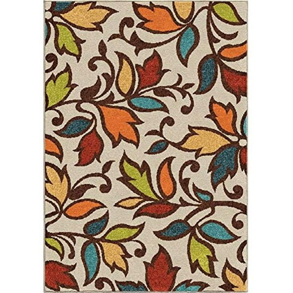 Orian Rugs 2342 8x11 7 ft. 8 in. x 10 ft. 10 in. Despeinada Aruba Rectangle Rugs - Cream