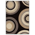 thumbnail image 1 of Orian American Heritage Area Rug 4325 Contemporary Multi Rings Loops 5' 3" x 7' 6" Rectangle, 1 of 4