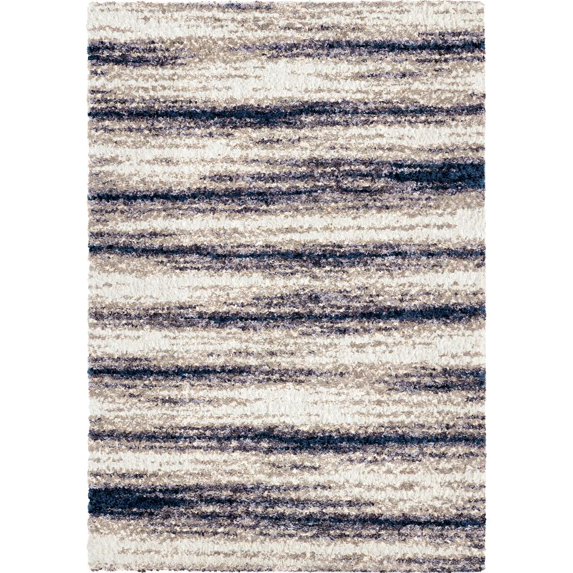 Orian Ombre Stone Machine Woven Area Rug 5'3" X 7'6" Stone