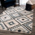 thumbnail image 1 of Orian Rugs Plush Shag Modern Diamonds Area Rug, 1 of 9