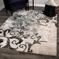 thumbnail image 1 of Orian Rugs Portland Distressed Muted Blue Area Rug, 1 of 9