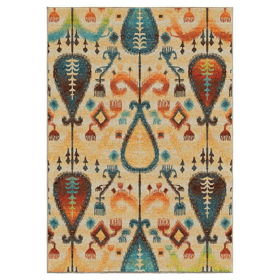 Orian Rugs Spoleto Multi 7'10" x 10'10" Area Rug