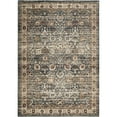 thumbnail image 1 of Orian Sanctioned 5'3" X 7'6" Indigo Blue Traditional Floral Area Rug, 1 of 2