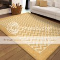 thumbnail image 1 of Orian Rugs Indoor/Outdoor Geometric Sunny Day Stripe Gold Area Rug (5'2" x 7'6"), 1 of 1