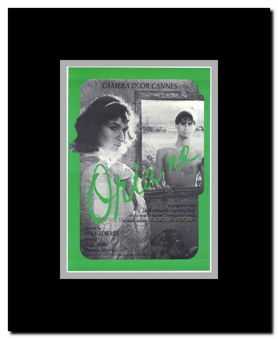 Oriane Framed Movie Poster