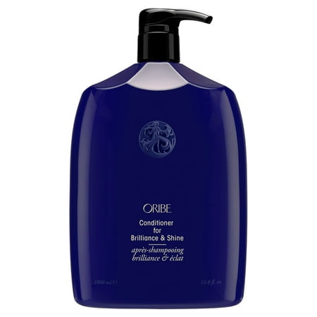 Oribe Conditioner for Brilliance and Shine With Pump 33.8 oz Unbox