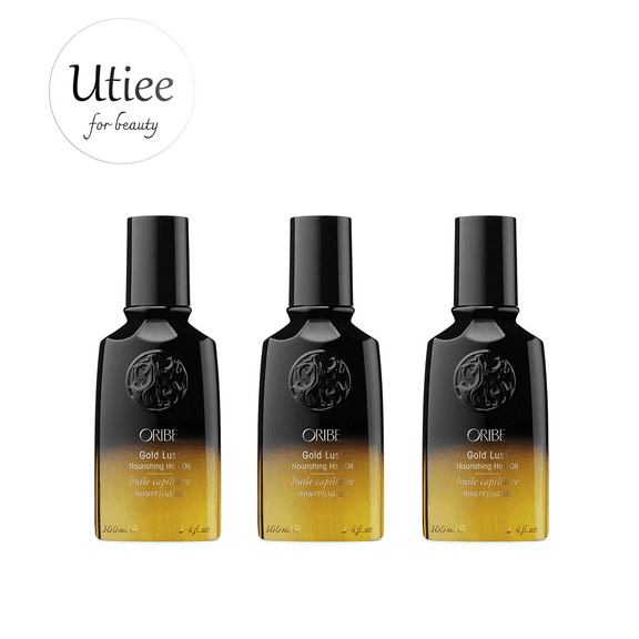 Oribe Gold Lust Nourishing Hair Oil, 3.4 Oz - pack of 3 (w/o box)