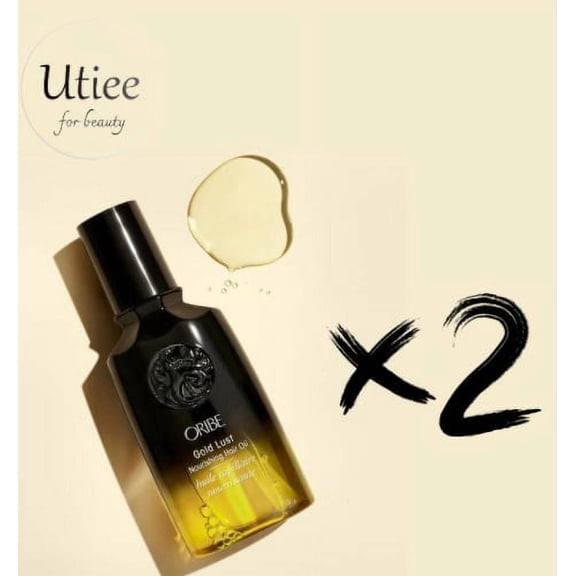 Oribe Gold Lust Nourishing Hair Oil 3.4 oz (Pack of 2) w/o box