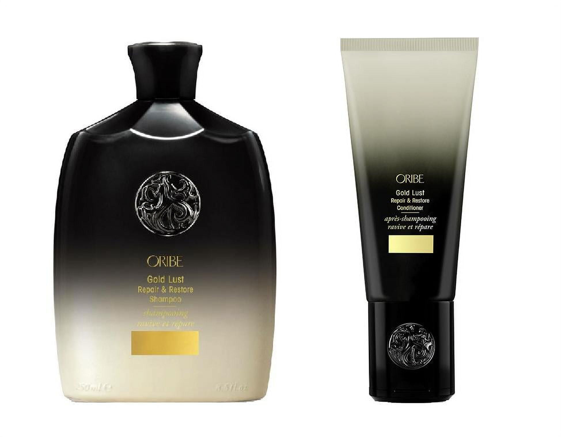 Oribe Gold Lust Repair and Restore Shampoo 8.5 oz. and Conditioner 6.8 oz. Set