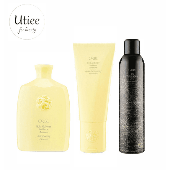 Oribe Hair Alchemy Resilience Shampoo8.5oz&Conditioner6.8oz&Dry Texturizing8.5oz