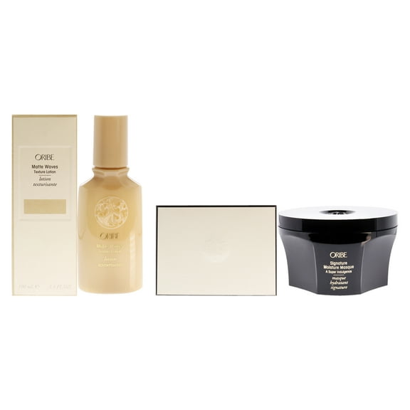 Oribe Matte Waves Texture Lotion and Signature Moisture Masque 2 Pc Kit - 3.4oz Lotion, 5.9oz Masque