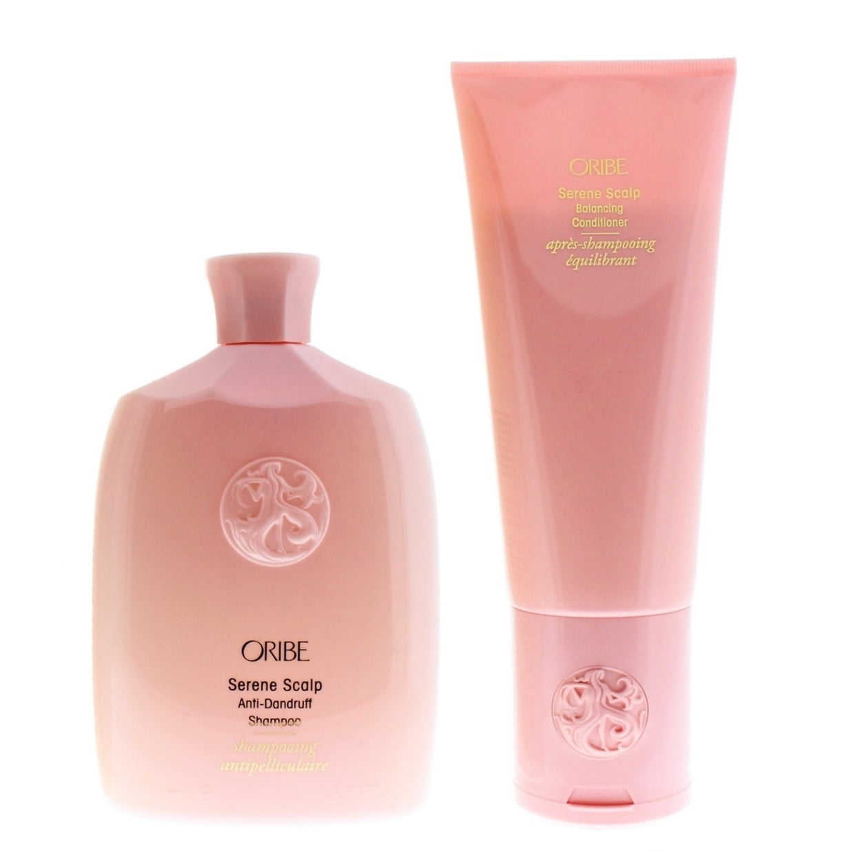 Oribe Serene Scalp Anti-Dandruff Shampoo 8.5oz/250ml and Balancing Conditioner 6.8oz/200ml Combo