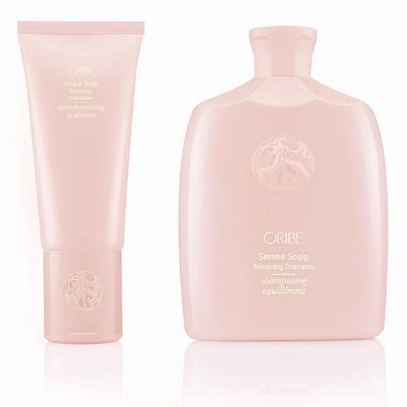 Oribe Serene Scalp Anti-Dandruff Shampoo and Conditioner Kit 8.5oz Shampoo, 6.8oz Conditioner 2 Pc Kit