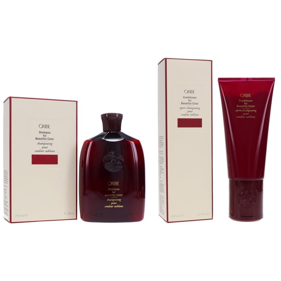 Oribe Shampoo for Beautiful Color 8.5 oz & Conditioner 6.8 oz Combo Pack