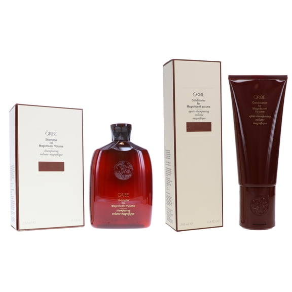 Oribe Shampoo for Magnificent Volume 8.5 oz & Conditioner 8.5 oz Combo Pack