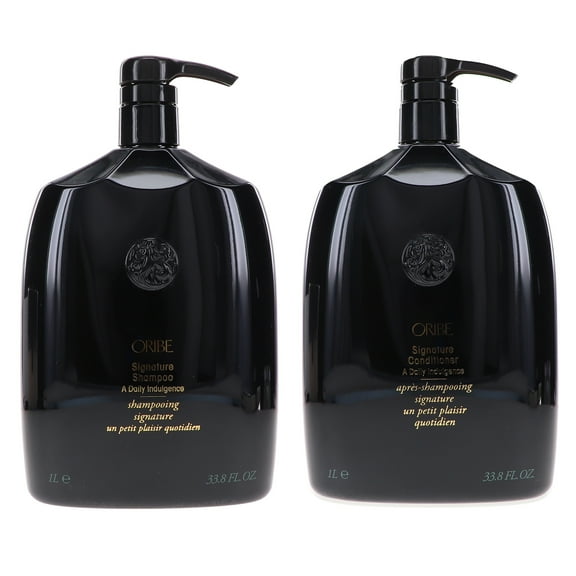 Oribe Signature Shampoo 33.8 oz & Conditioner 33.8 oz Combo Pack