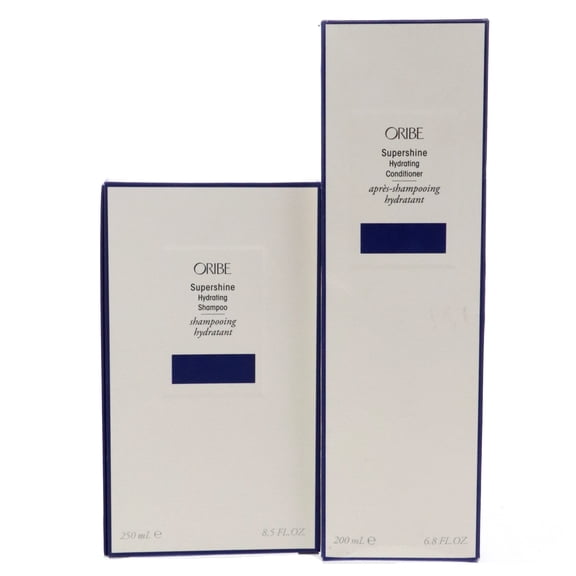Oribe Supershine Hydrating Shampoo and Conditioner 8.5 oz. /6.8 oz.