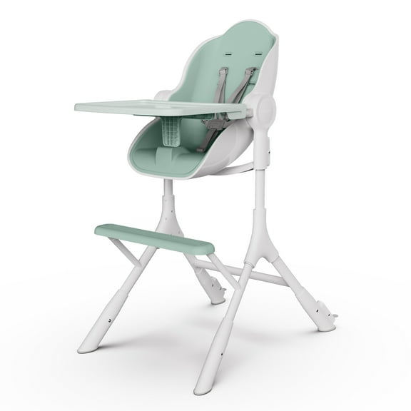 Oribel Cocoon Z Infant High Chair, 5 Adjustable Heights, 0m-3yrs, Avocado Green