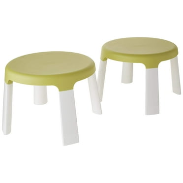 Oribel PortaPlay Forest Friends Stools, Toddler, Lightweight, 8.5" High, Unisex, Indoor, Set of 2