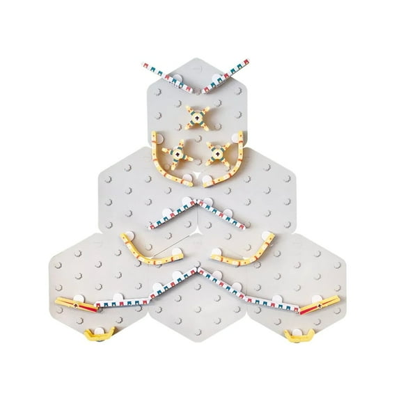 Oribel VertiPlay STEM Marble Run, Wall Toy, Kids Ages 5+, 6 Mat Bases
