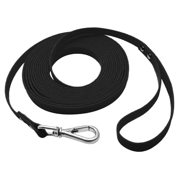 Oricka Dog Rope Leash, 1m to 20m Puppy Recall Training Lead, with 1 Swivel Hooks, Reflective Threads and Comfortable Handle, Puppy Leash for Walking, Hunting
