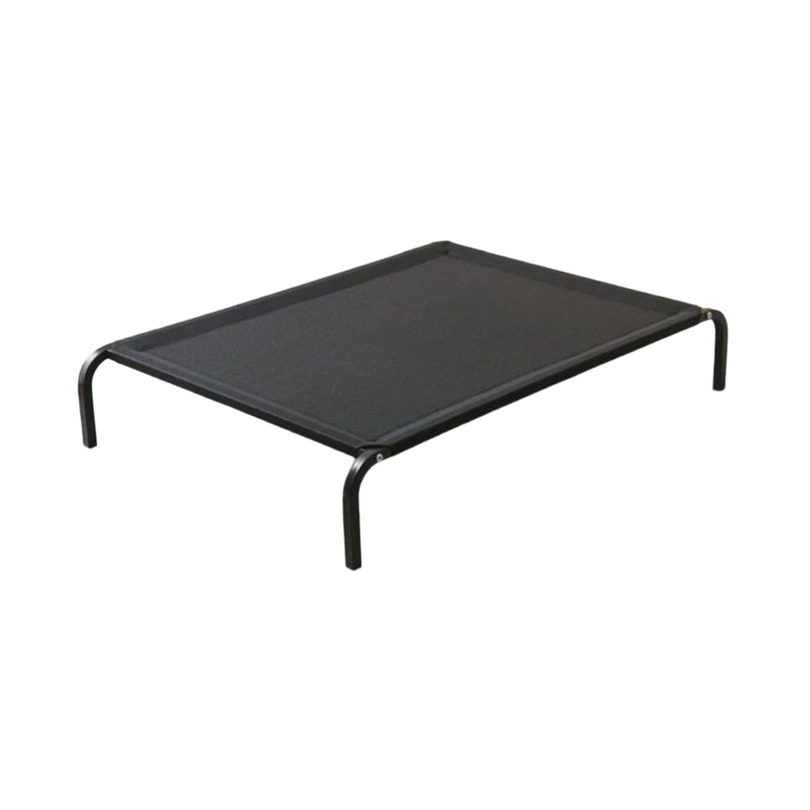 Oricka Elevated Dog Cot Bed Tool-Free Assembly - Outdoor Raised Dog Cooling Bed Frame for Large Pets, Summer Pet Hammock Off Ground with Non- Feet & Waterproof Teslin Mesh, M