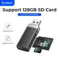 thumbnail image 1 of Orico Usb2.0 Card Reader Memory Portable Type-C+Tf/Sd Smart Card Reader Type C, 1 of 6