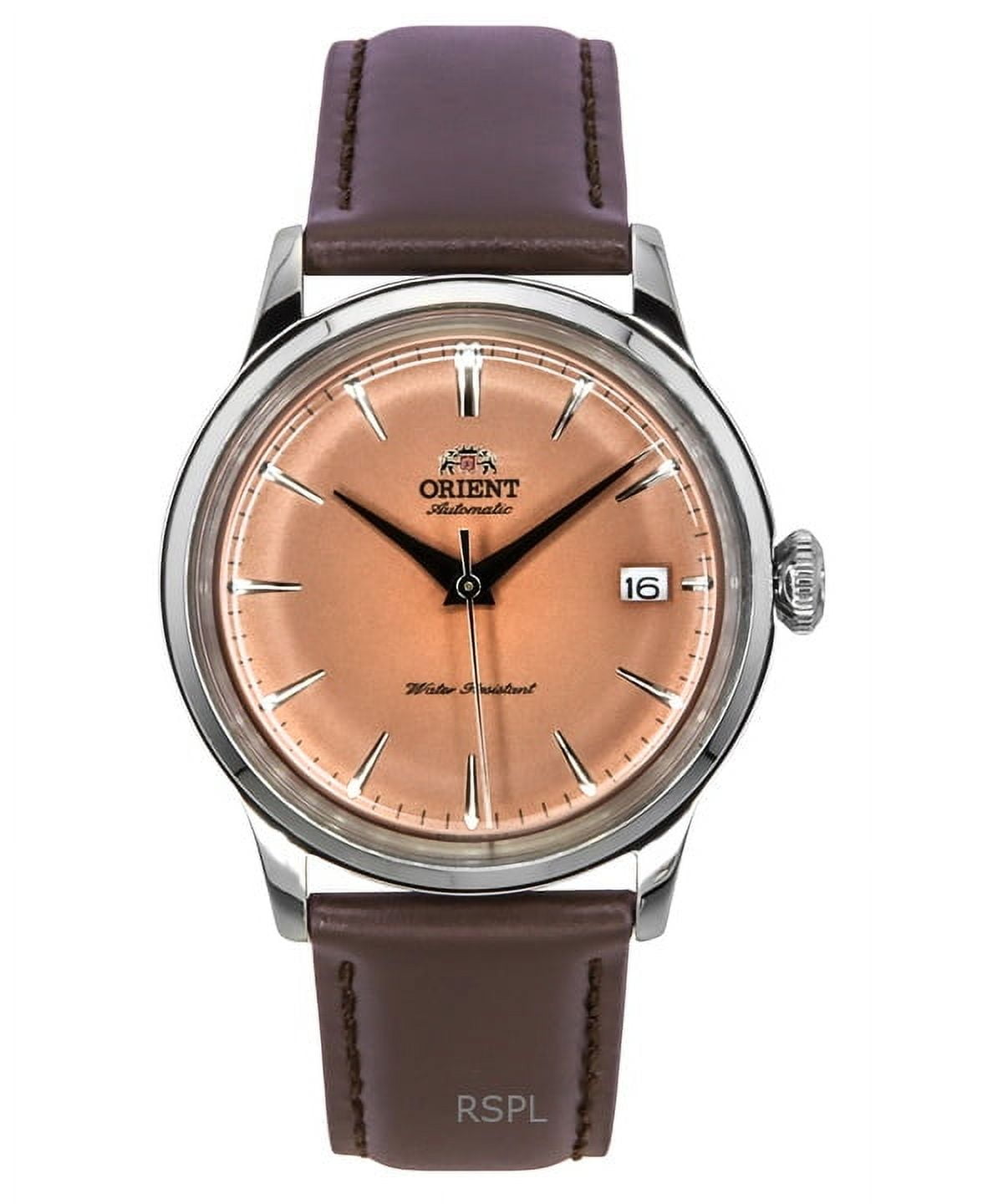 Bambino Limited Edition Leather Strap Copper Dial Automatic RA-AC0M15Y Men's Watch