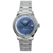 Orient Bambino Stainless Steel Light Blue Dial Automatic RA-AC0M10L Mens Watch