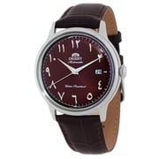 Orient Classic Bambino Leather Strap Bordeaux Dial Automatic RA-AC0037R Men's Watch