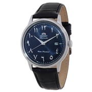 Orient Classic Bambino Leather Strap Navy Blue Dial Automatic RA-AC0036L Men's Watch