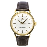 Orient Classic Bambino Leather Strap White Dial Automatic RA-AC0028S Mens Watch