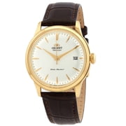 Orient Contemporary Classic 22 mm Stainless Steel Anniversary Mens Wristwatch, White, RA-AC0M01S10B