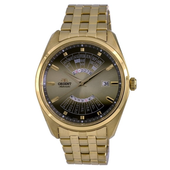Orient Multi Year Gold Dial Men's Watch RA-BA0001G10B