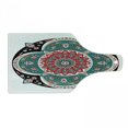 thumbnail image 1 of Orient Cutting Board, Oriental Ornate Embriodery Style Floral Illustration of Old Eastern, Decorative Tempered Glass Cutting and Serving Board, Wine Bottle Shape, Multicolor, by Ambesonne, 1 of 1