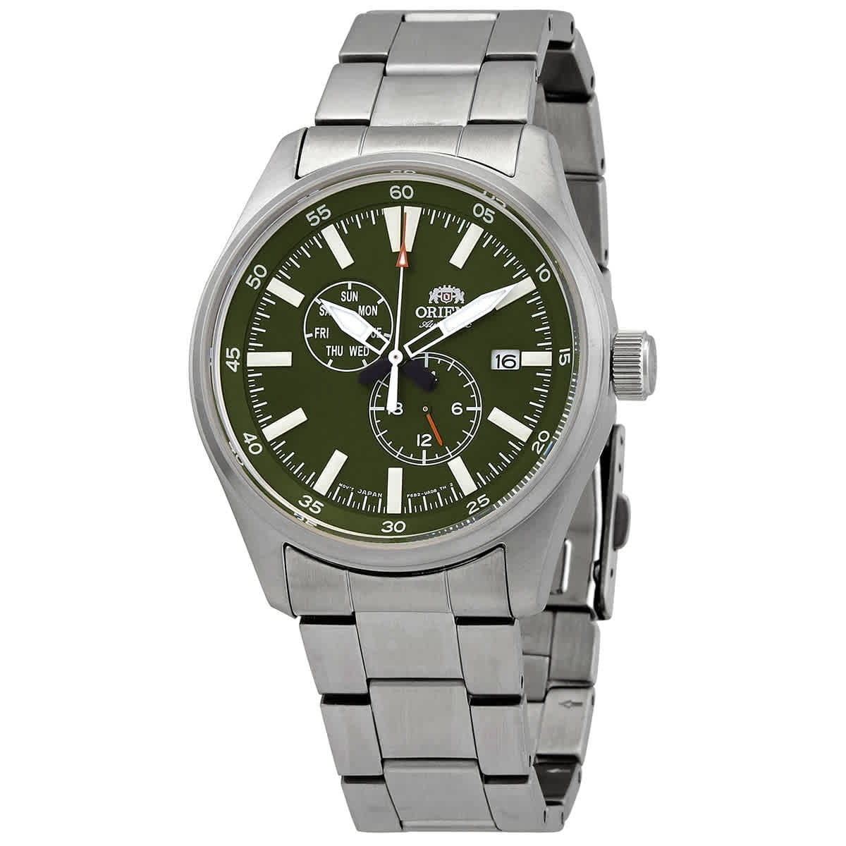 Orient Defender II Automatic Green Dial Men s Watch RA AK0402E10B