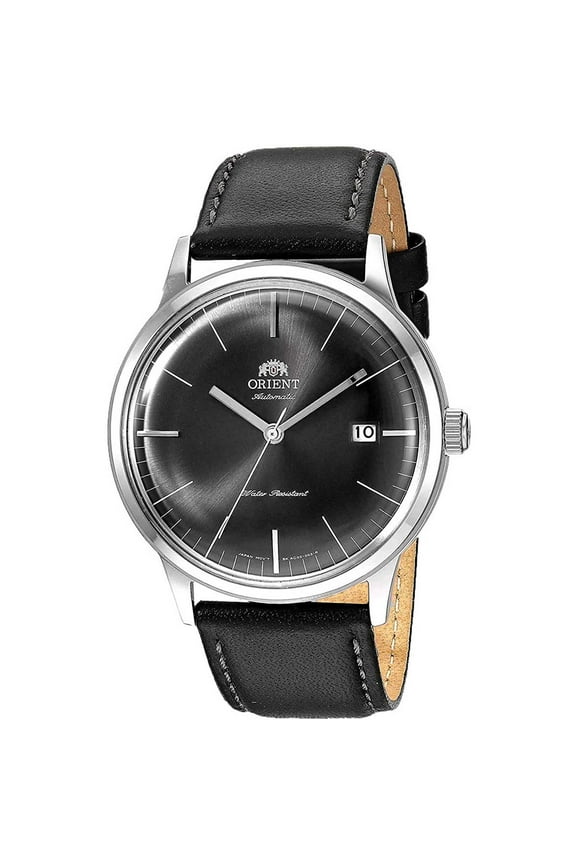 FAC0000CA0 Men's Bambino Grey Dial Automatic Strap Watch