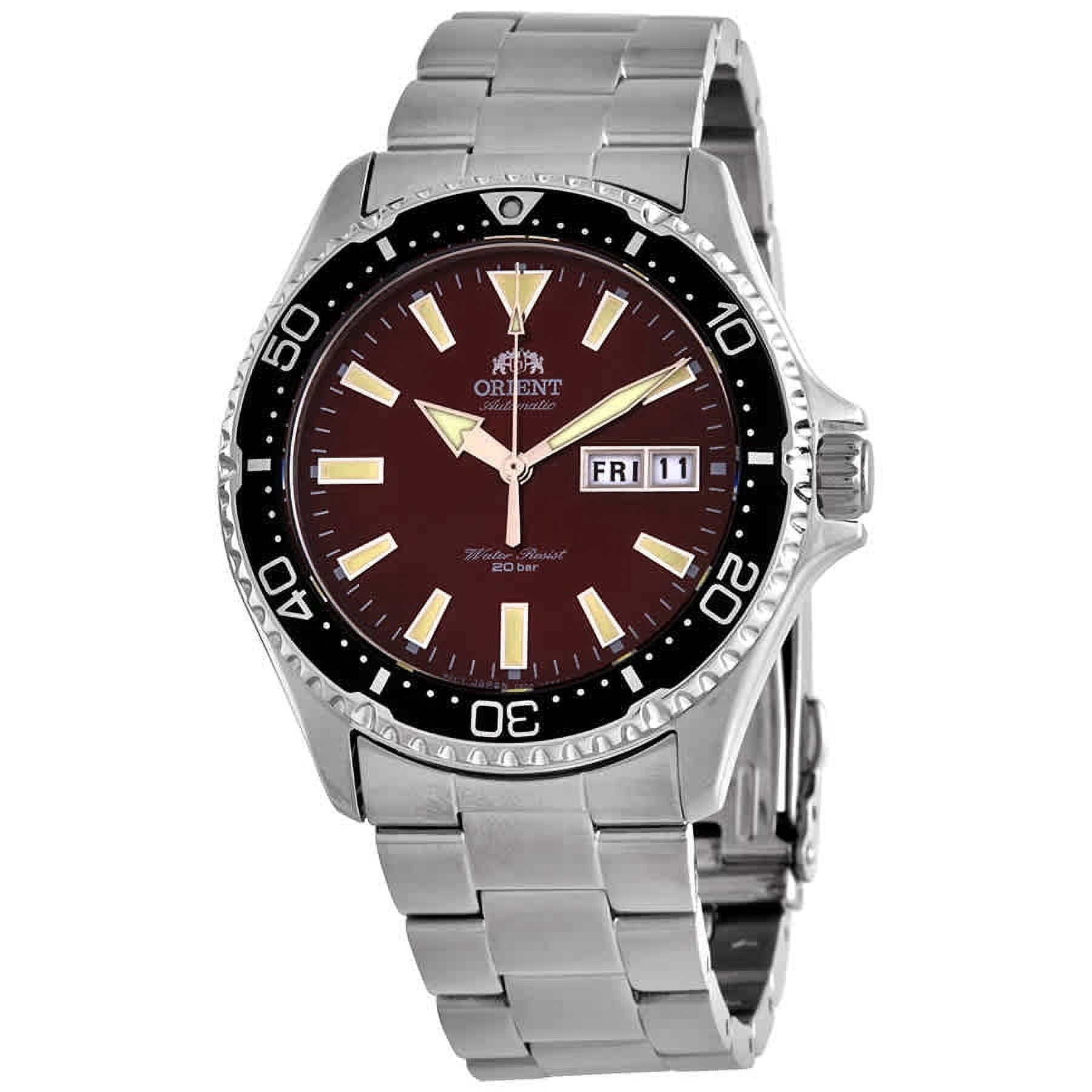 Orient Kamasu Automatic Men s Watch Red Dial Brunei Ubuy