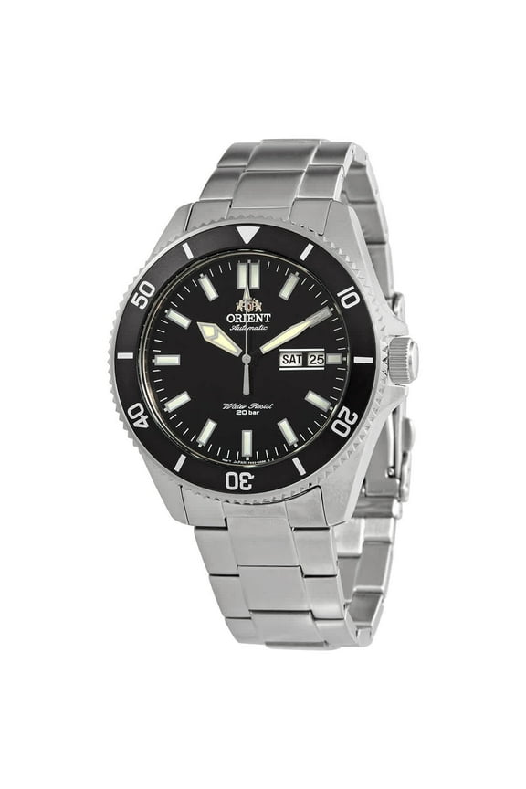 Kanno Automatic Black Dial Men's Watch RA-AA0008B19A