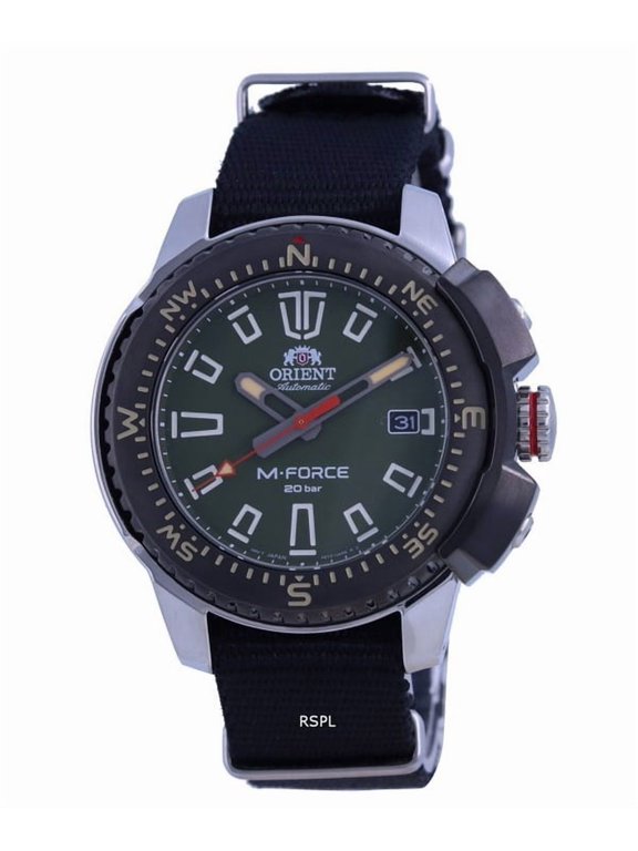 M-Force Automatic Green Dial Men's Watch RA-AC0N03E10B