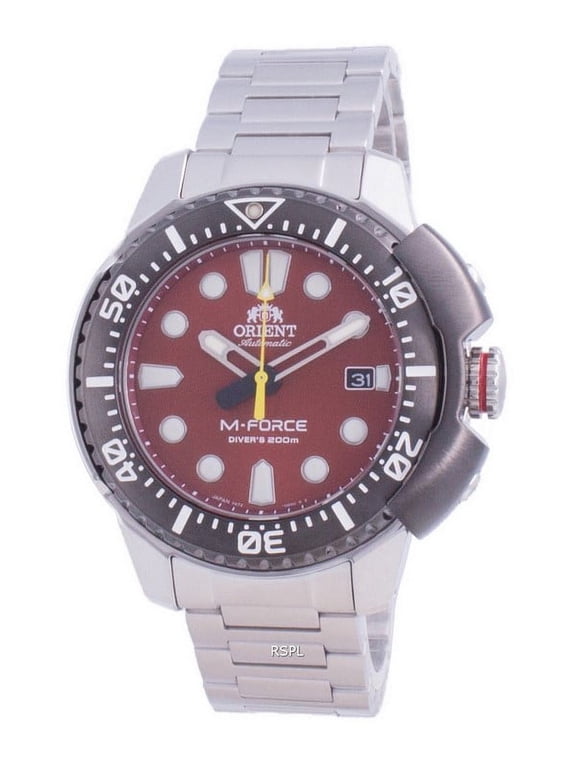 M-Force Automatic Red Dial Men's Watch RA-AC0L02R
